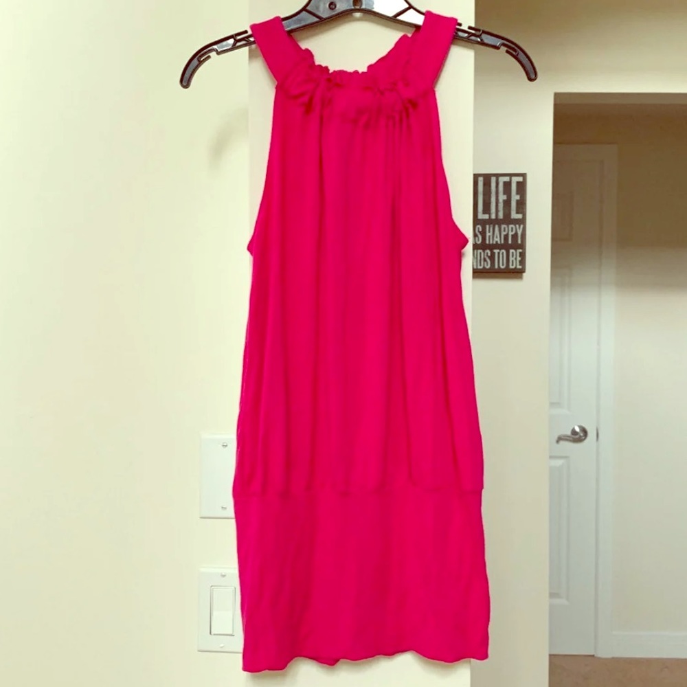 Express pink dress